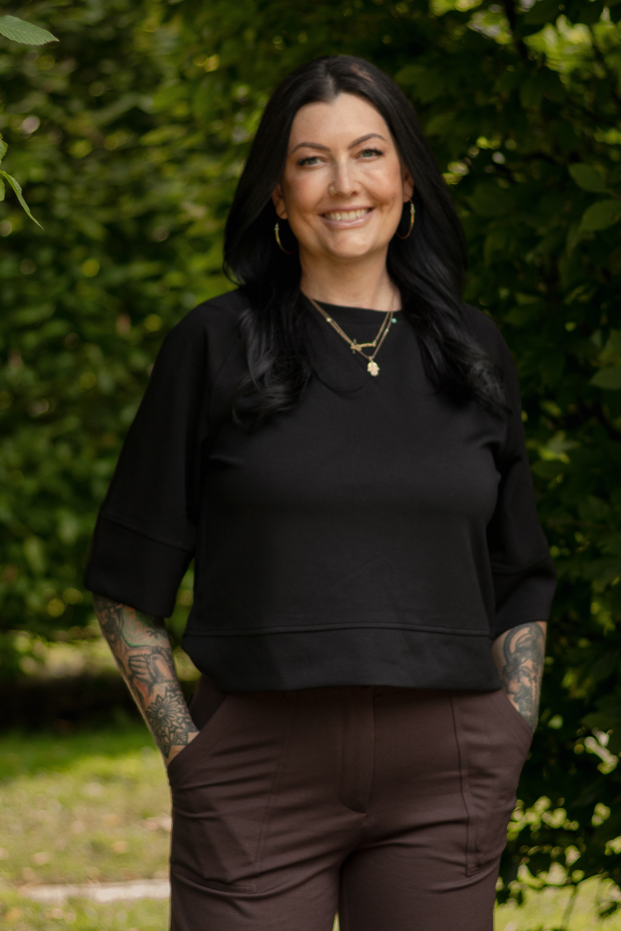Carissa Esposito, owner and instructor at Bloom & Blade Barber Academy